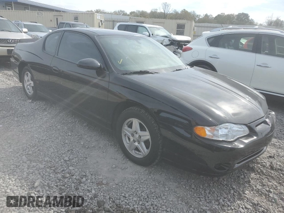 2005 Chevrolet Monte Carlo LS with VIN 2G1WW12E159231003, listed as a Copart auction lot 79109084 with 36,571 mi miles and Salvage Title. Bid and sale history available at carsss.com. Image 4.