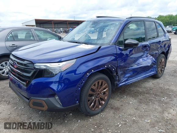 2025 Subaru Forester Special Sports with VIN JF2SLDHC9SH420996, listed as a IAAI auction lot 42470171 with Not provided miles and . Bid and sale history available at DreamBid. Image 19.