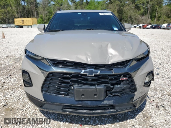 2021 Chevrolet Blazer RS with VIN 3GNKBERSXMS583283, listed as a Copart auction lot 49978405 with 52,403 mi miles and Clean title. Bid and sale history available at DreamBid. Image 5.