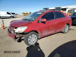 2012 Toyota Yaris with VIN JTDBT4K37C1419301, listed as a Copart auction lot 46705025 with 201,884 mi miles and Salvage Title. Bid and sale history available at DreamBid. Image 1.