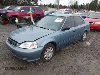 2000 Honda Civic LX with VIN 1HGEJ6677YL000793, listed as a IAAI auction lot 41889317 with 184,766 mi miles. Bid and sale history available at carsss.com. Image 18.