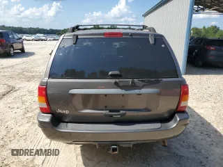 2002 Jeep Grand Cherokee with VIN 1J8GX48S12C255290, listed as a Copart auction lot 57832025 with 191,293 mi miles and Non repairable. Bid and sale history available at DreamBid. Image 6.