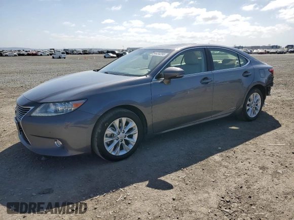 2013 Lexus ES 300h z VIN JTHBW1GG5D2016039, wystawiony jako Copart lot #54434295 z przebiegiem 216 113 mil mil oraz Szkody całkowita. Historia ofert i sprzedaży dostępna na DreamBid. Obrazek 1.
