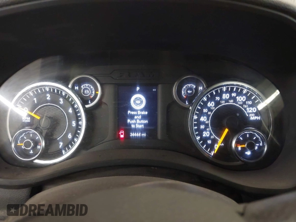 2019 Ram 2500 Tradesman with VIN 3C6UR5CJ3KG620324, listed as a IAAI auction lot 42516945 with 34,444 mi miles and . Bid and sale history available at DreamBid. Image 7.