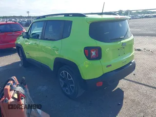 2018 Jeep Renegade Latitude with VIN ZACCJABB6JPJ10039, listed as a IAAI auction lot 42341997 with 91,708 mi miles and . Bid and sale history available at DreamBid. Image 3.