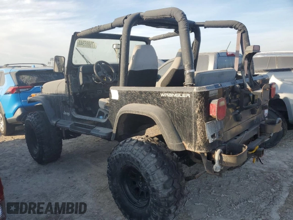 1995 Jeep Wrangler with VIN 1J4FY29S0SP275214, listed as a Copart auction lot 75086344 with 158,912 mi miles and Salvage Title. Bid and sale history available at carsss.com. Image 2.