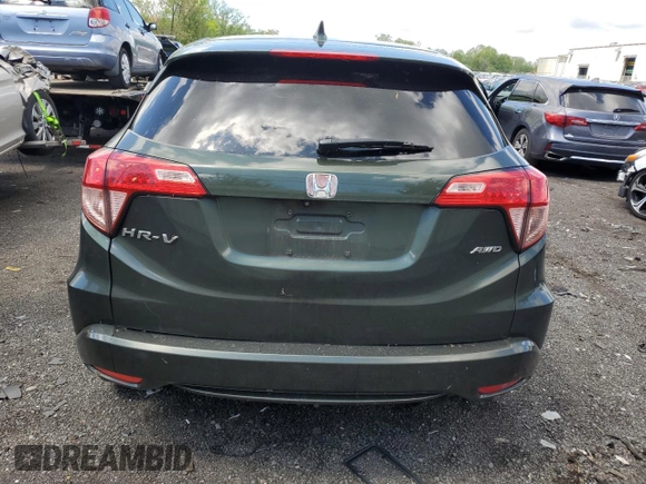 2016 Honda HR-V EX with VIN 3CZRU6H51GM738423, listed as a Copart auction lot 56178135 with 119,915 mi miles and Salvage Title. Bid and sale history available at DreamBid. Image 6.