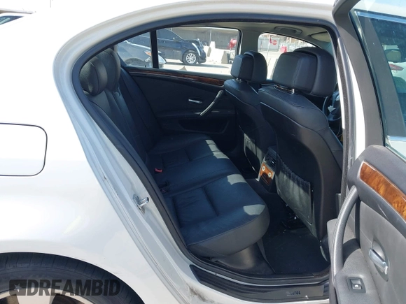 2008 BMW 5 Series 528i with VIN WBANU53558CT13907, listed as a IAAI auction lot 41793831 with Not Provided miles and . Bid and sale history available at carsss.com. Image 8.