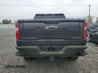 2024 Chevrolet Silverado 1500 Custom Trail Boss with VIN 3GCPDCEK6RG301024, listed as a Copart auction lot 76418164 with 5,684 mi miles and Salvage Title. Bid and sale history available at carsss.com. Image 6.