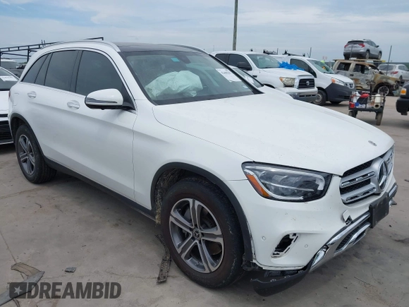 2021 Mercedes-Benz GLC 300 z VIN W1N0G8DB7MF987844, wystawiony jako IAAI lot #42460202 z przebiegiem 39 784 mil mil oraz . Historia ofert i sprzedaży dostępna na DreamBid. Obrazek 1.