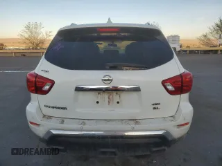 2019 Nissan Pathfinder S with VIN 5N1DR2MM2KC614495, listed as a Copart auction lot 48253175 with 124,832 mi miles and Salvage title. Bid and sale history available at DreamBid. Image 6.