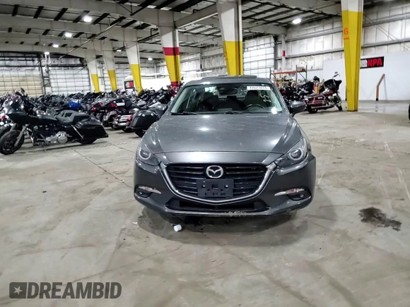 2017 Mazda 3 Grand Touring z VIN JM1BN1W34H1102439, wystawiony jako Copart lot #41627014 z przebiegiem 10 604 mil mil oraz Szkoda całkowita • Salvage title. Historia ofert i sprzedaży dostępna na DreamBid. Obrazek 10.