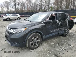 2018 Honda CR-V EX with VIN 2HKRW2H57JH694949, listed as a Copart auction lot 51324315 with 94,470 mi miles and Salvage Title. Bid and sale history available at DreamBid. Image 1.