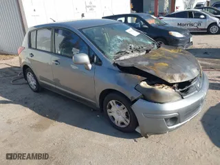 2007 Nissan Versa 1.8 SL with VIN 3N1BC13E37L388838, listed as a IAAI auction lot 41976221 with 1 mi miles. Bid and sale history available at carsss.com. Image 1.