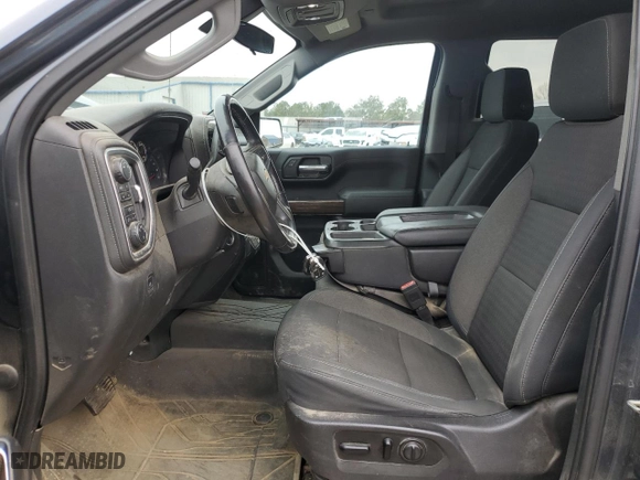2019 Chevrolet Silverado 1500 LT with VIN 3GCUYDED5KG177722, listed as a Copart auction lot 43308115 with 145,273 mi miles and Salvage Title. Bid and sale history available at carsss.com. Image 7.