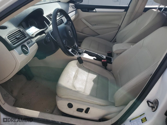 2013 Volkswagen Passat TDI SE w/Sunroof with VIN 1VWBN7A32DC012759, listed as a Copart auction lot 79633134 with 184,386 mi miles and Salvage Title. Bid and sale history available at carsss.com. Image 7.