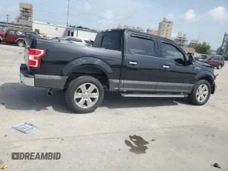 2019 Ford F-150 XL with VIN 1FTEW1C56KKE02968, listed as a Copart auction lot 62542595 with 93,422 mi miles and Salvage title. Bid and sale history available at DreamBid. Image 3.