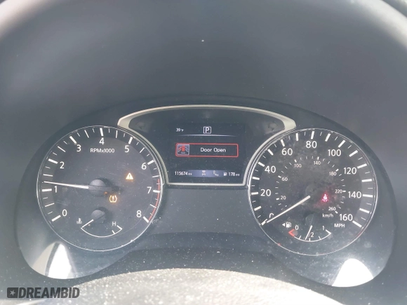 2018 Nissan Altima 2.5 SV with VIN 1N4AL3AP5JC170904, listed as a IAAI auction lot 41621502 with 115,674 mi miles. Bid and sale history available at carsss.com. Image 7.