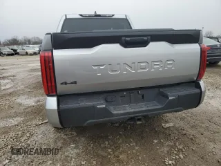 2023 Toyota Tundra SR with VIN 5TFKB5DB2PX079734, listed as a Copart auction lot 41746535 with 22,668 mi miles and Salvage title. Bid and sale history available at DreamBid. Image 6.