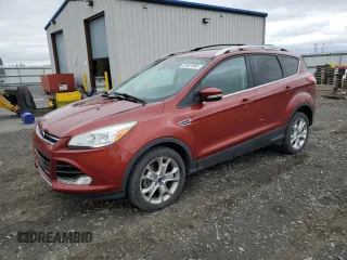 2015 Ford Escape Titanium с VIN 1FMCU9J92FUC37234, выставлен на аукционе Copart как лот 57681855 с пробегом 96 973 миль миль и Списание • Salvage title. История ставок и продаж доступна на DreamBid. Изображение 1.
