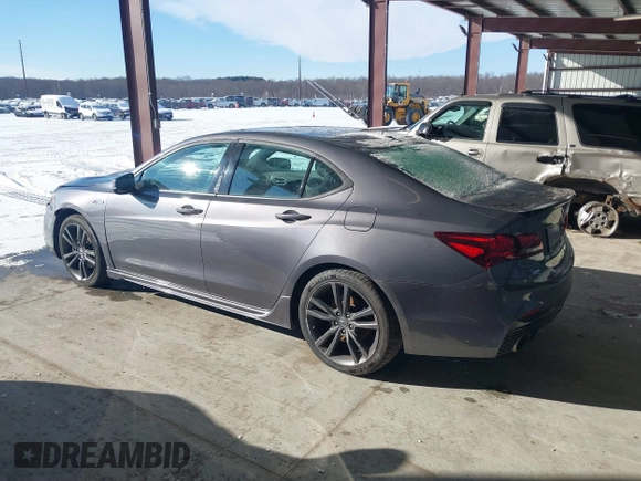 2019 Acura TLX w/A-Spec Pkg with VIN 19UUB1F64KA001793, listed as a IAAI auction lot 40930411 with 1 mi miles. Bid and sale history available at carsss.com. Image 13.