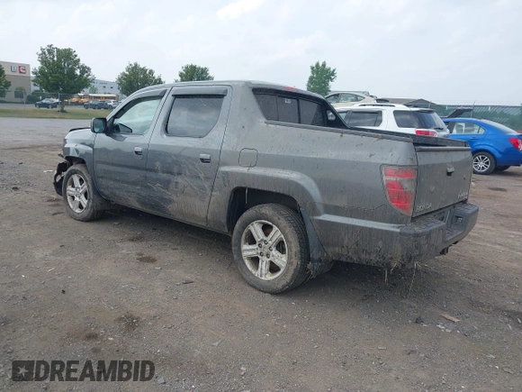 2013 Honda Ridgeline RTL with VIN 5FPYK1F56DB004834, listed as a IAAI auction lot 42706361 with 230,000 mi miles and . Bid and sale history available at DreamBid. Image 3.
