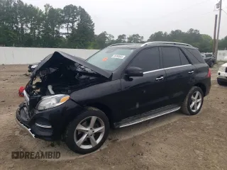 2016 Mercedes-Benz GLE 350 z VIN 4JGDA5HBXGA802265, wystawiony jako Copart lot #59769865 z przebiegiem 105 400 mil mil oraz Szkoda całkowita • Salvage title. Historia ofert i sprzedaży dostępna na DreamBid. Obrazek 1.