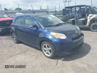 2008 Scion xD with VIN JTKKU10448J004492, listed as a IAAI auction lot 42071070 with 198,787 mi miles. Bid and sale history available at carsss.com. Image 1.