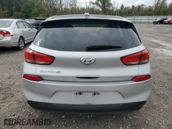 2018 Hyundai Elantra GT with VIN KMHH35LE8JU013020, listed as a Copart auction lot 74764794 with 81,491 mi miles and Salvage Title. Bid and sale history available at carsss.com. Image 6.