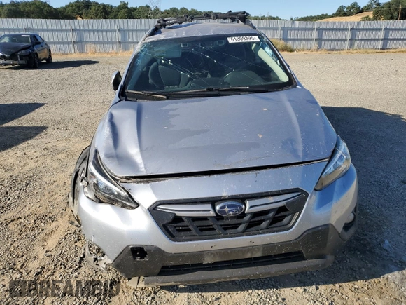 2021 Subaru Crosstrek Premium with VIN JF2GTAPC4M8363681, listed as a Copart auction lot 61309395 with 49,730 mi miles and Salvage title. Bid and sale history available at DreamBid. Image 5.