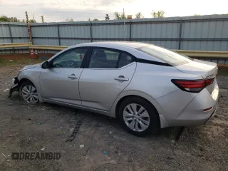 2023 Nissan Sentra S with VIN 3N1AB8BV0PY298963, listed as a Copart auction lot 52571885 with 25,309 mi miles and Salvage Title. Bid and sale history available at DreamBid. Image 2.