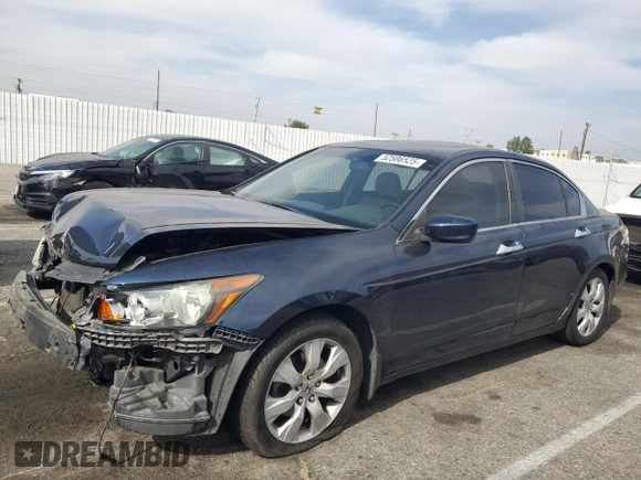 2010 Honda Accord Sdn EX-L with VIN 5KBCP3F86AB011385, listed as a Copart auction lot 52586525 with 218,167 mi miles and Salvage Title. Bid and sale history available at carsss.com. Image 1.