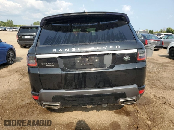2019 Land Rover Range Rover Sport HSE with VIN SALWR2RK1KA864495, listed as a Copart auction lot 65928424 with 70,245 mi miles and Clean Title. Bid and sale history available at carsss.com. Image 6.