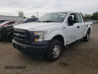 2017 Ford F-150 XL с VIN 1FTEX1E84HKD27782, выставлен на аукционе Copart как лот 57917685 с пробегом 120 154 миль миль и Списание • Salvage title. История ставок и продаж доступна на DreamBid. Изображение 1.