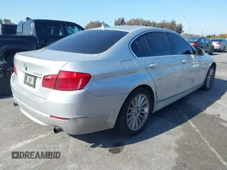 2011 BMW 5 Series 535i with VIN WBAFR7C5XBC601110, listed as a IAAI auction lot 41969578 with 187,558 mi miles and . Bid and sale history available at carsss.com. Image 4.