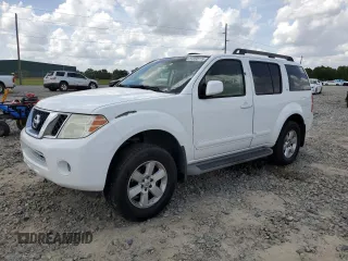 2012 Nissan Pathfinder SV with VIN 5N1AR1NN0CC628742, listed as a Copart auction lot 51850775 with 168,786 mi miles and Salvage Title. Bid and sale history available at carsss.com. Image 1.