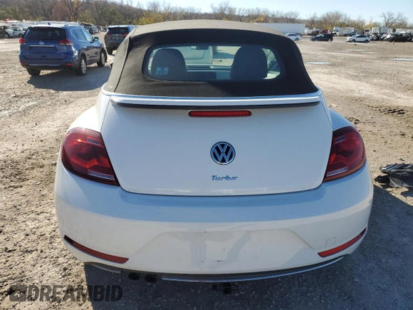 2018 Volkswagen Beetle S with VIN 3VW5DAAT7JM505022, listed as a Copart auction lot 80056374 with 45,473 mi miles and Salvage Title. Bid and sale history available at DreamBid. Image 6.