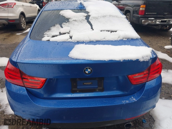 2017 BMW 4 Series 440i with VIN WBA4P1C50HK522098, listed as a IAAI auction lot 41282953 with 105,299 mi miles and . Bid and sale history available at carsss.com. Image 16.