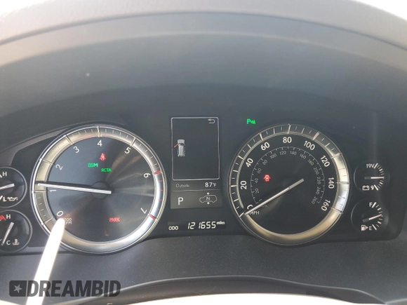 2017 Lexus LX 570 with VIN JTJHY7AX6H4230935, listed as a Copart auction lot 66151045 with 121,655 mi miles and Clean title. Bid and sale history available at DreamBid. Image 9.