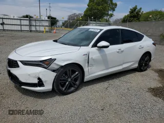 2024 Acura Integra Technology z VIN 19UDE4H61RA024593, wystawiony jako Copart lot #53196425 z przebiegiem 2657 mil mil oraz Szkoda całkowita • Salvage title. Historia ofert i sprzedaży dostępna na DreamBid. Obrazek 1.