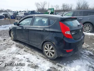 2012 Hyundai Accent SE with VIN KMHCU5AE6CU039158, listed as a IAAI auction lot 41721743 with 178,208 mi miles. Bid and sale history available at carsss.com. Image 3.