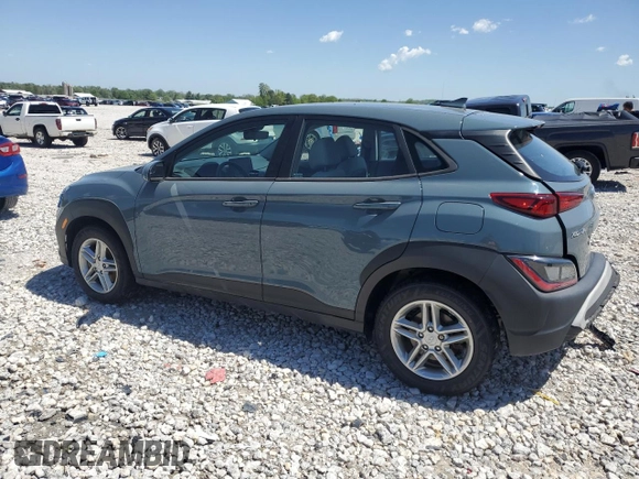2022 Hyundai Kona SE z VIN KM8K2CAB7NU846383, wystawiony jako Copart lot #57091525 z przebiegiem 39 959 mil mil oraz Nie do naprawy • Non repairable. Historia ofert i sprzedaży dostępna na DreamBid. Obrazek 2.