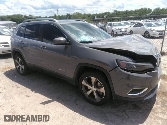 2020 Jeep Cherokee Limited with VIN 1C4PJLDN4LD552066, listed as a IAAI auction lot 42176712 with 67,849 mi miles and . Bid and sale history available at DreamBid. Image 1.
