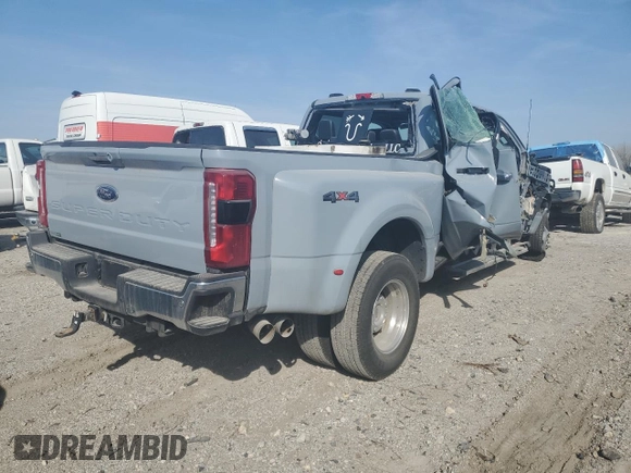 2024 Ford F-350 XL with VIN 1FT8W3DT8REE14084, listed as a Copart auction lot 48429995 with Not provided miles and Salvage title. Bid and sale history available at DreamBid. Image 3.