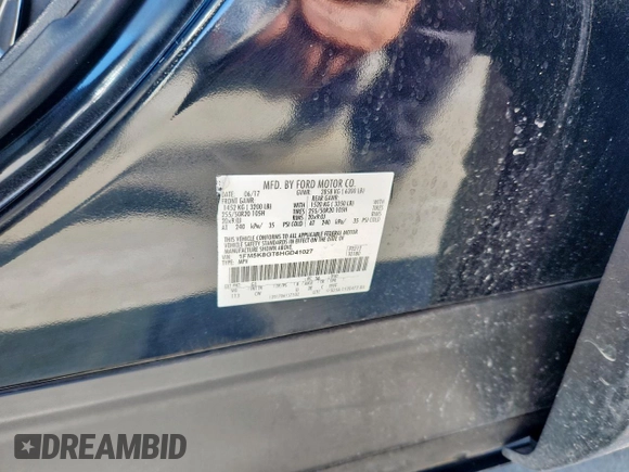 2017 Ford Explorer Sport с VIN 1FM5K8GT6HGD41027, выставлен на аукционе Copart как лот 59984045 с пробегом 114 418 миль миль и Списание • Salvage title. История ставок и продаж доступна на DreamBid. Изображение 13.