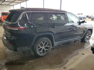 2024 Jeep Grand Cherokee Limited with VIN 1C4RJKBG0R8603894, listed as a Copart auction lot 64405515 with 18,217 mi miles and Salvage title. Bid and sale history available at DreamBid. Image 3.