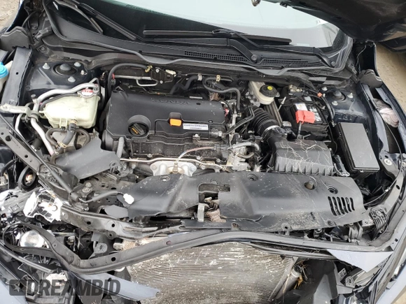2019 Honda Civic Sedan LX with VIN 2HGFC2F63KH574911, listed as a Copart auction lot 46676525 with 72,942 mi miles and Salvage Title. Bid and sale history available at carsss.com. Image 11.