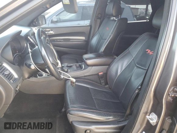 2015 Dodge Durango R/T with VIN 1C4SDHCT7FC799266, listed as a Copart auction lot 47827625 with 150,143 mi miles and Salvage Title. Bid and sale history available at DreamBid. Image 7.