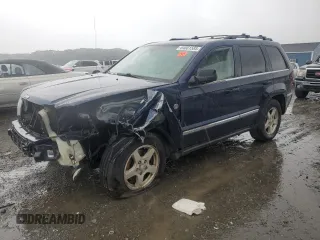 2006 Jeep Grand Cherokee Limited with VIN 1J8HR58N76C128628, listed as a Copart auction lot 64081585 with 130,150 mi miles and Clean title. Bid and sale history available at DreamBid. Image 1.