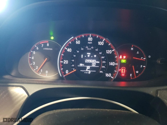 2017 Honda Accord Sedan Sport with VIN 1HGCR2F54HA275962, listed as a Copart auction lot 87047934 with 99,680 mi miles and Salvage Title. Bid and sale history available at carsss.com. Image 9.